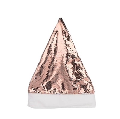 Czapka Mikołaja z cekinami do sublimacji